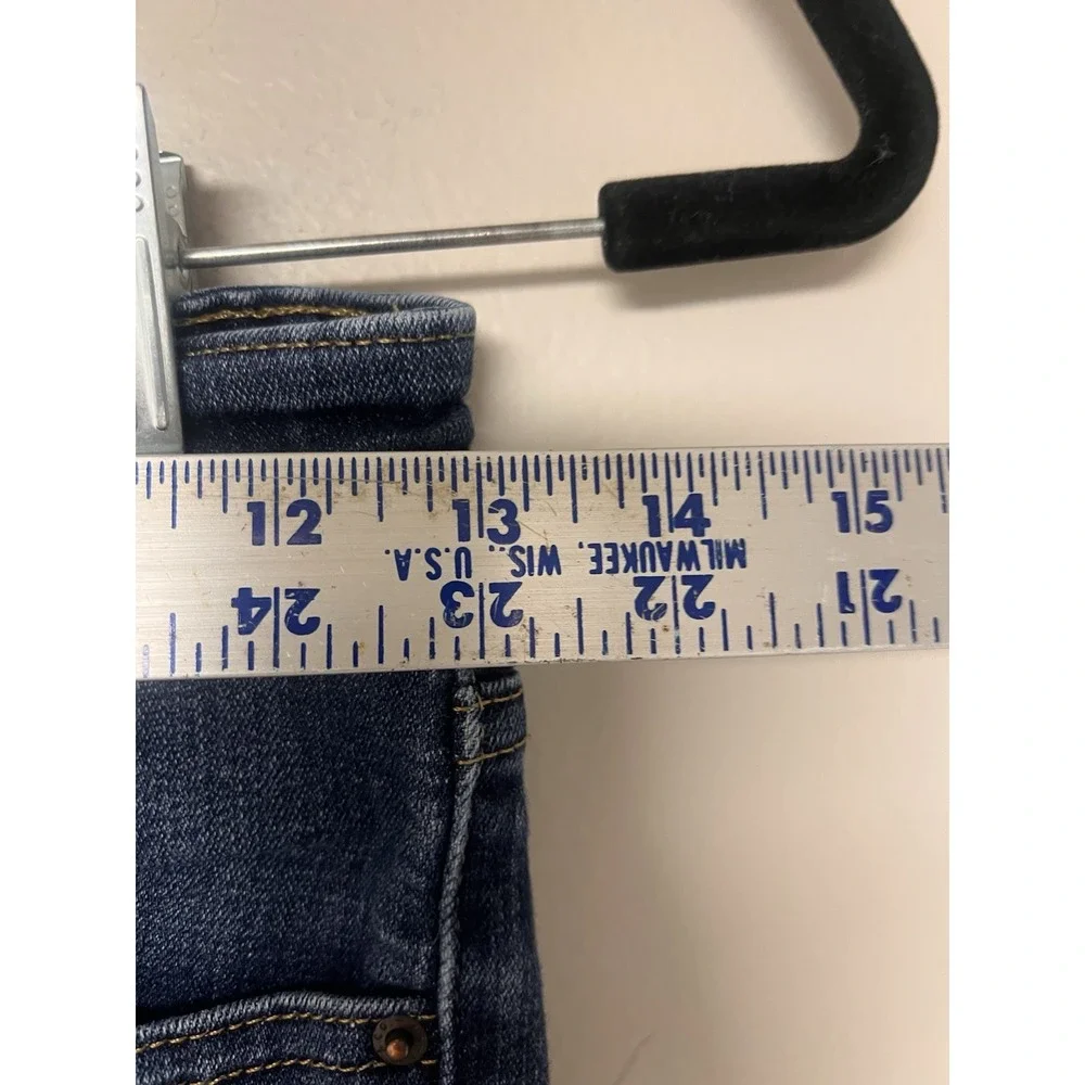 Levi's 721‎ High Rise Skinny Woman's Blue Jeans Size 28